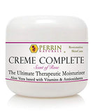 Creme Complete | Scent of Rose, Natural, Restorative & Anti-Aging skin care. A Corrective Moisturizer for Sun Damage, Lichen Sclerosus, Rosacea, Eczema, Psoriasis, Actinic Keratosis