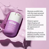Bliss Youth Got This™ Prevent-4™ + Pure Retinol - 0.67 Fl Oz - Advanced Skin Smoothing Serum - Youth Boosting Clinically Proven Formula - Clean - Fragrance-Free - Vegan & Cruelty-Free