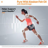 Doctor's Best Pure Wild Alaskan Fish Oil with AlaskOmega, Heart, Brain, Mental Wellbeing, Eyes, Non-GMO, Gluten Free, 180 Marine Softgels