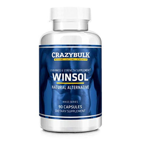 Winsol Natural Bodybuilding Supplement for Cutting, Strength, Lean Muscle Retention, Performance & Power (90 Capsules)