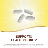 Nature's Way Alive! Calcium Bone Support*, Vitamins D3 & K2 & Magnesium, 60 Tablets