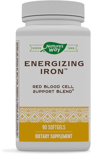 Nature's Way Energizing Iron Dual Iron Formula 90 Count