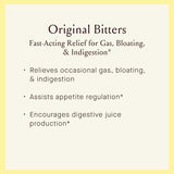 Urban Moonshine Original Bitters - Certified Organic - Bloating Relief - Supports Liver Function & Appetite Regulation* - Gentle Detox* - Digestive Bitters - Gluten Free Herbal Supplement - 8 Fl Oz