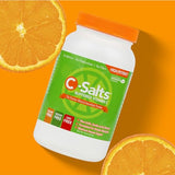 C-Salts Buffered Vitamin C Powder - High Dose Ascorbate Supplement, 24 Hour Immune Support Plus Vital Electrolytes, Calcium Magnesium Potassium Zinc, Corn Free, Non-GMO, No Sugar or Sodium 26oz