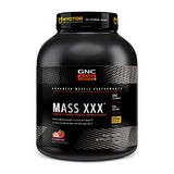 GNC AMP Mass XXX with MyoTOR Protein Powder | Targeted Muscle Building and Workout Support Formula with BCAA and Creatine | Strawberry | 13 Servings