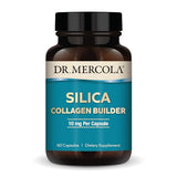 Dr. Mercola Silica Collagen Builder Dietary Supplement, 60 Servings (60 Capsules), Non GMO, Gluten Free, Soy Free