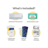 Genetrace DNA Sibling Test - at-Home Collection Kit for Full & Half Siblings - Lab Fees & Shipping Included - Results in 1-2 Days