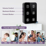 CallToU Wireless Caregiver Pager Nurse Call Button for Elderly LED Call Light Nurse Alert System Call Bell for Patients at Home Clinic/Medical Institution/Nursing Home 500+ft