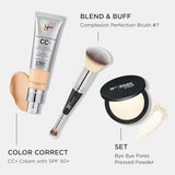 IT Cosmetics Your Skin But Better CC+ Cream, Neutral Medium - Color Correcting Cream, Full-Coverage Foundation, Hydrating Serum & SPF 50+ Sunscreen - Natural Finish - 1.08 fl oz