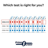 Prime Screen-12 Panel Multi Drug Urine Test Compact Cup (AMP,BAR,BUP,BZO,COC,mAMP/MET,MDMA,MOP/OPI,MTD,OXY,PCP,THC) C-Cup-[10 Pack]- CDOA-6125