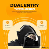 BARLAS Tunneled Safe Pest Control Rat Trap - Humane Dual Entry Traps for Rats and Mice - Rat Snap Traps with Safe Pedal Design- Outdoor Rodent Catcher for Home Office or Restaurants Pest Control