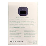 Bril UV-C Toothbrush Sanitizer, Portable Sterilizer, Cover, Holder, and Case for Any Size Toothbrush, Navy