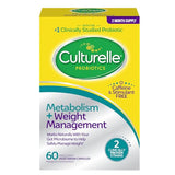 Culturelle Healthy Metabolism + Weight Management Probiotic Capsules (Ages 18+) – 60 Count – Helps Safely Manage Weight & Promote The Metabolism of Fats, Carbs & Proteins – Caffeine & Stimulant Free