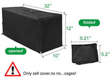 Trap Cage Cover, Animal Trap Cage Cover Small Animal Trap Cover for 1-Door Humane cat Trap 32 x 10 x 12inch, [Only Cover with Rollable Door Curtain]