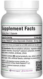 Zinc 30 - Zinc Vitamin with Enzymax for Enhanced Absorption - Highest Potency Immune Support - Glycinate Chelated Zinc Supplements for Adults - Zink Vitaminas - Kosher Made in USA - 100 Count Capsules