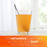 Metamucil Daily Fiber Supplement Orange Smooth Sugar Free Psyllium Husk Fiber Powder 180 (OLD)