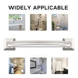 Bathroom Grab Bars Stainless Steel Handrail ADA Compliant 500lbs bathtubs and Showers Toilet Handle Safety for Handicap, Elderly, Disabled, Injury (12 inches)