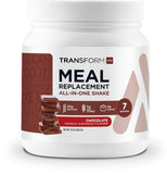 TransformHQ Meal Replacement Shake Powder 7 Servings (Chocolate) - Gluten Free, Non-GMO
