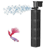 EmmaWu 660 GPH Submersible Aquarium Internal Filter Pump for (Up to 220 Gallon) Fish and Turtle Tank and Pond with Chemical, Physical, and Biological Filtration