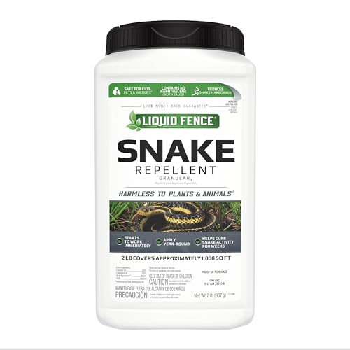 Liquid Fence Snake Repellent Granular, 2-Pound, 6-Pack, Plain