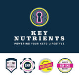 KEY NUTRIENTS Electrolytes Powder Packets No Sugar - 4 Delicious Flavors in Hydration Packets 40 Pack - No Calories, Gluten Free Electrolytes Powder Packets - Keto Friendly, Non GMO, Made in USA