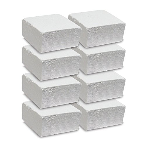 SPRI Chalk Block, 2oz. (8 Pack) for Gymnastics, Rock Climbing, Bouldering, Weight-Lifting,