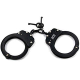 Ace Martial Arts Supply Heavy Duty Handcuffs and Keys (Black Chain)