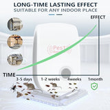 Ultrasonic Pest Repeller 10 Pack,Electronic Pest Repellent Plug in,Mosquito Repellent Indoor,Mice Mosquito Cockroach Repellent,Efficient Pest Control to Repel Bugs,Fleas in Home,School,Warehouse