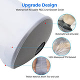 PICC Line Shower Cover, PICC Line Covers for Upper Arm, Reusable IV&PICC Line Sleeve Protector for Shower Adult, Waterproof Cast Covers for Arm Elbow Chemotherapy Home Infusion Bandage Dressing Wound