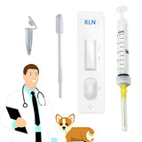 WEEGEEKS Dog Pregnancy Test Kit at Home, White, Fast and Accurate Detection, Pregnancy Tests Strip for Dog Disposable Pet Clinic Equipment