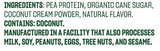 Vega Protein Made Simple Protein Powder, Vanilla - Stevia Free, Vegan, Plant Based, Healthy, Gluten Free, Pea Protein for Women and Men, 2.2 lbs (Packaging May Vary)