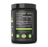 Electrolyte Powder Recovery Drink + Energy (90 Servings | Green Apple) w Real Salt +BCAAs Sugar Free Electrolyte Supplement w Potassium Zinc & Magnesium for Hydration - Keto Electrolytes