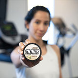 Grinds Coffee Pouches | 3 Cans of Vanilla | 18 Pouches Per Can | 1 Pouch eq. 1/4 Cup of Coffee (Vanilla)