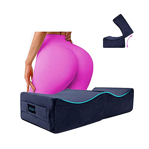 AOSSA BBL Brazilian Butt Lift BBL Pillow After Surgery for Butt Sitting BBL Supplies Post Surgery Pillow Booty Driving Car Plane Seat Chair Buttlift Foam Buttocks Recovery Cushion