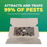 Roach Killer Indoor Infestation - 12 Roach Bait Traps | Effective German Roach Killer for Home Infestation - Child and Pet Safe Roach Traps Indoor Easy-to-Use Glue Traps for Roaches – UCatch