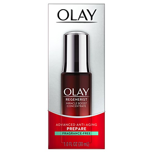 Face Serum by Olay Regenerist Miracle Boost Concentrate Advanced Anti-Aging Fragrance-Free, 1 Ounce