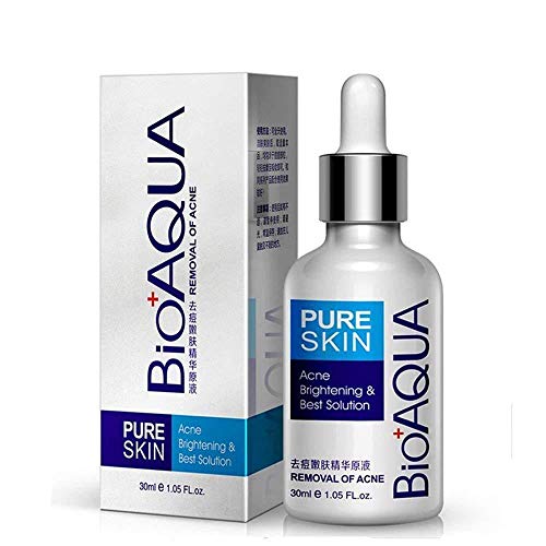 BIOAQUA 4in1 Face Acne Treatment Scar Removal Spots Pimples Oil Cream Face Masks Scar Blemish Marks Moisturizing Oil 100g+30g+30ml+4pcs X30g