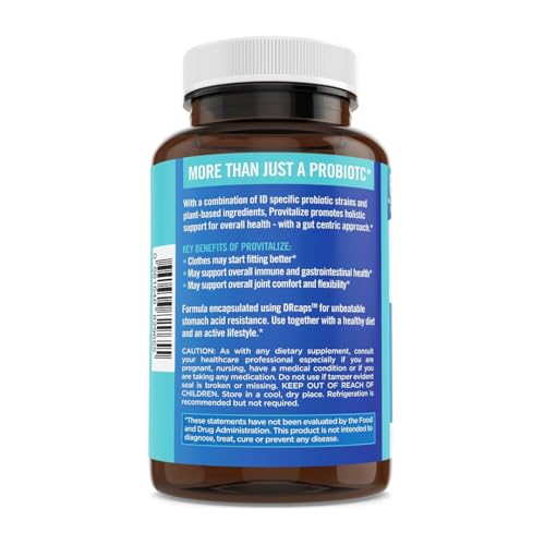 Better Body Co. Provitalize | Probiotics for Women, Menopause, 68.2 Billion CFU - Relief for Bloating, Hot Flashes, Joint Support, Night Sweats - Metabolism - Gut and Digestive Health - 60 Caps