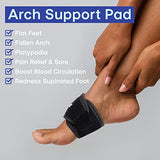 Suptrust Arch Support, Plantar Fasciitis Relief, Unisex Arch Relief Plus with Built-in Orthotic Support, Feet Pain Relief, Flat & Fallen Arches, High Arch, Flat Feet, One Regular Size Fits All