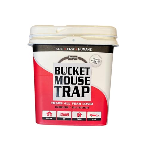 Little Bucket Mouse Trap - Complete kit Includes Bucket, ramp, and Roller