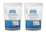 Kidney Restore Bio Fiber 2-Pack Restorative Kidney Support and Kidney Cleanse A Kidney Supplement to Remove Waste Kidney Cleanse Kidney Health Supplement Program