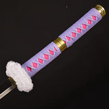 Sword fort Handmade Katana Anime Sword, Death Surgeon Trafalgar Law Cosplay Sword, Kikoku Sword Purple