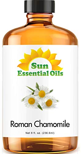 Sun Essential Oils 8oz - Chamomile Essential Oil - 8 Fluid Ounces