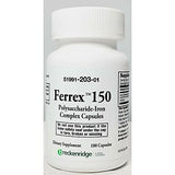 Ferrex 150 Polysaccharide Iron Complex Capsules by Breckenridge - 100 Ea