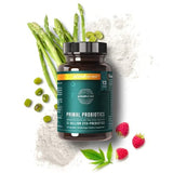 Primal Harvest PREbiotics and PRObiotics for Women & Men, 30 Oral Capsules for Gut Health, 12 Dynamic Strains