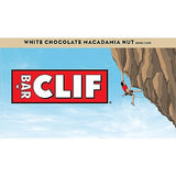 CLIF BAR - White Chocolate Macadamia Nut Flavor - Made with Organic Oats - Non-GMO - Plant Based - Energy Bars - 2.4 oz. (12 Pack)