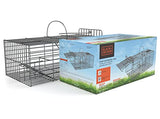 BLACK+DECKER Rat Trap- Rat Traps Indoor & Outdoor- Humane Mouse Trap Cage- Live Animal Trap for Squirrels Chipmunks and Other Small Rodents- Catch and Release No Kill Mouse Traps