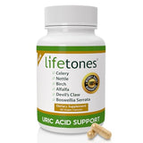 Lifetones Uric Acid Support Supplement for Men and Women - Joint Support Herbal Cleanse Natural Remedy – Boost Flexibility - Non-GMO, Gluten Free - 60 Vegan Vitamins