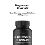 Magnesium Glycinate 525 mg Elemental Complex -125% DV High Absorption Bioavailable Supplement to Support Magnesium Levels, Vegan & Non-GMO, 120 Veggie Caps