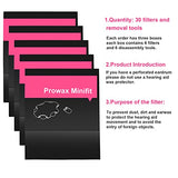 ProWax MiniFit Filters Hearing Aid Supplies (5 Packs/30 pcs) ProWax MiniFit Replacement Hearing Aid Wax Guard Filters